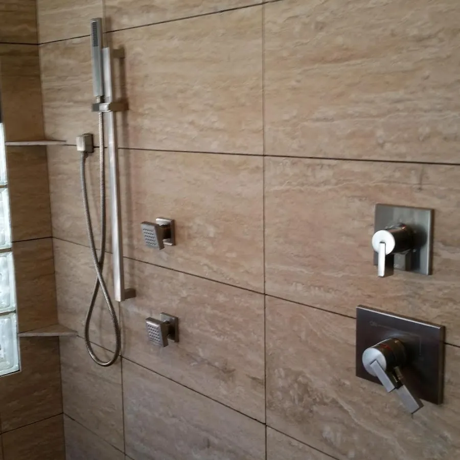 Shower fixture installation for Frozen Pipe Repair in Perry Hall